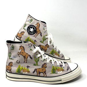 Converse CHUCK 70 HI String Egret Skate Shoes Men's Size Canvas High Top 169819C
